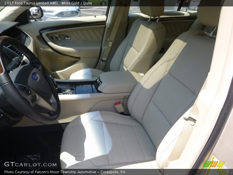 White Gold / Dune 2017 Ford Taurus Limited AWD
