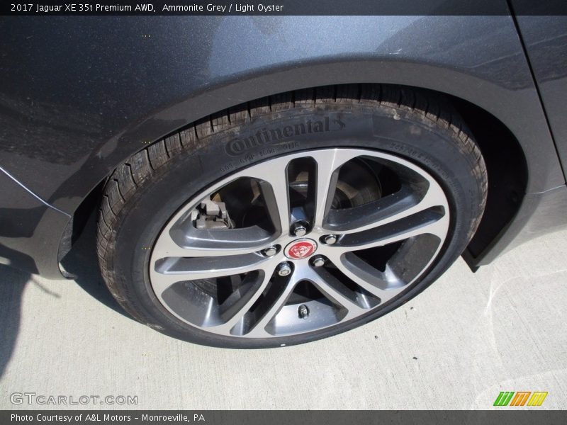 Ammonite Grey / Light Oyster 2017 Jaguar XE 35t Premium AWD