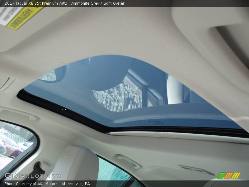 Ammonite Grey / Light Oyster 2017 Jaguar XE 35t Premium AWD