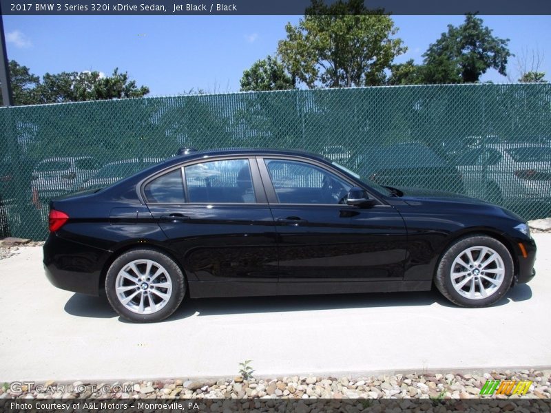 Jet Black / Black 2017 BMW 3 Series 320i xDrive Sedan