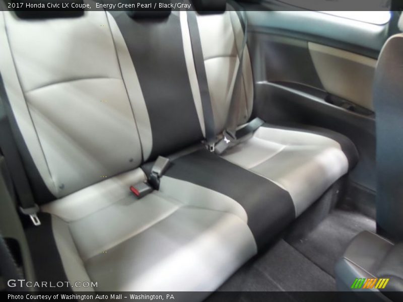 Energy Green Pearl / Black/Gray 2017 Honda Civic LX Coupe