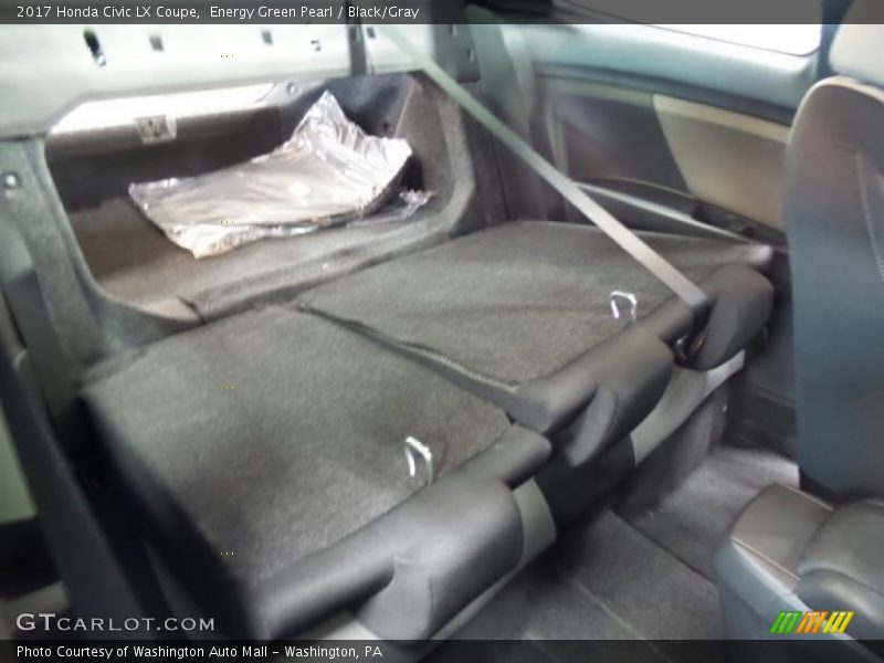 Energy Green Pearl / Black/Gray 2017 Honda Civic LX Coupe