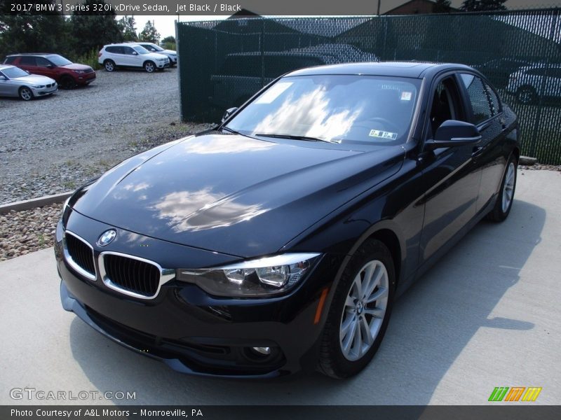 Jet Black / Black 2017 BMW 3 Series 320i xDrive Sedan