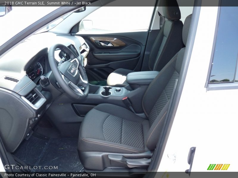 Summit White / ­Jet Black 2018 GMC Terrain SLE