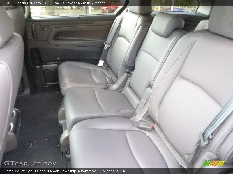 Pacific Pewter Metallic / Mocha 2018 Honda Odyssey EX-L