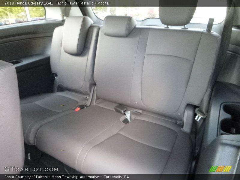 Pacific Pewter Metallic / Mocha 2018 Honda Odyssey EX-L