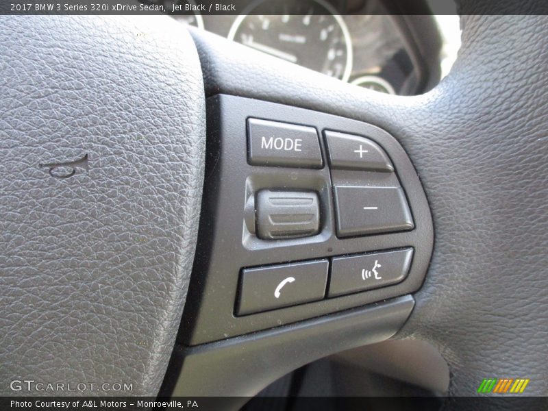 Jet Black / Black 2017 BMW 3 Series 320i xDrive Sedan