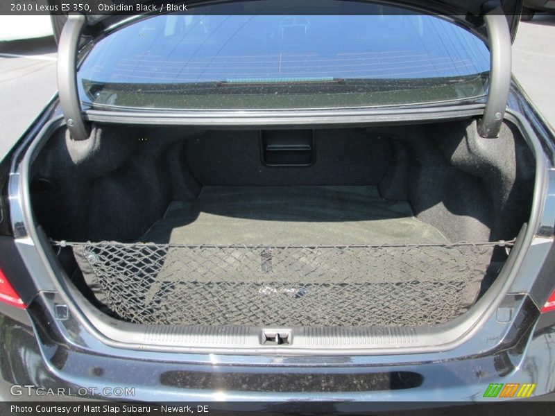 Obsidian Black / Black 2010 Lexus ES 350