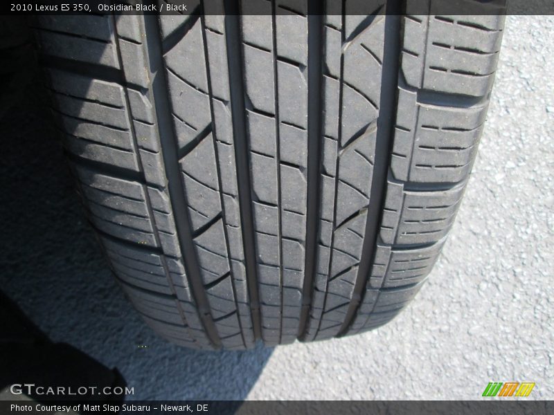 Obsidian Black / Black 2010 Lexus ES 350