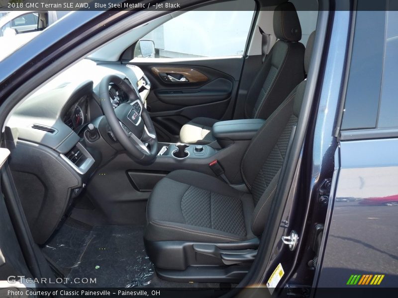 Blue Steel Metallic / ­Jet Black 2018 GMC Terrain SLE AWD