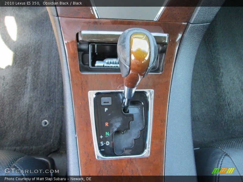 Obsidian Black / Black 2010 Lexus ES 350
