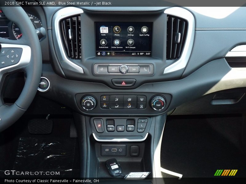 Controls of 2018 Terrain SLE AWD
