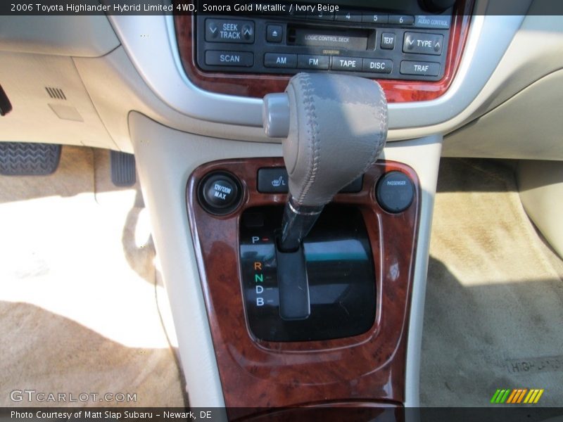 Sonora Gold Metallic / Ivory Beige 2006 Toyota Highlander Hybrid Limited 4WD