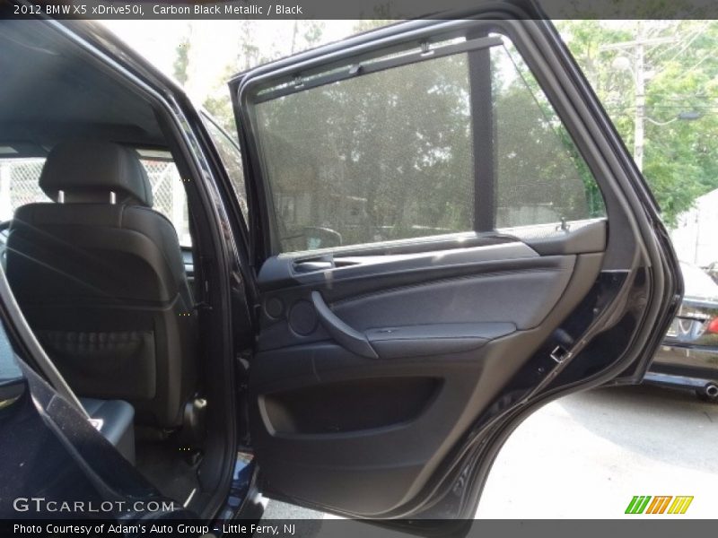 Carbon Black Metallic / Black 2012 BMW X5 xDrive50i