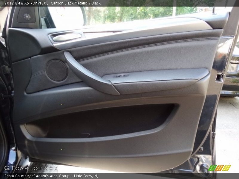 Carbon Black Metallic / Black 2012 BMW X5 xDrive50i
