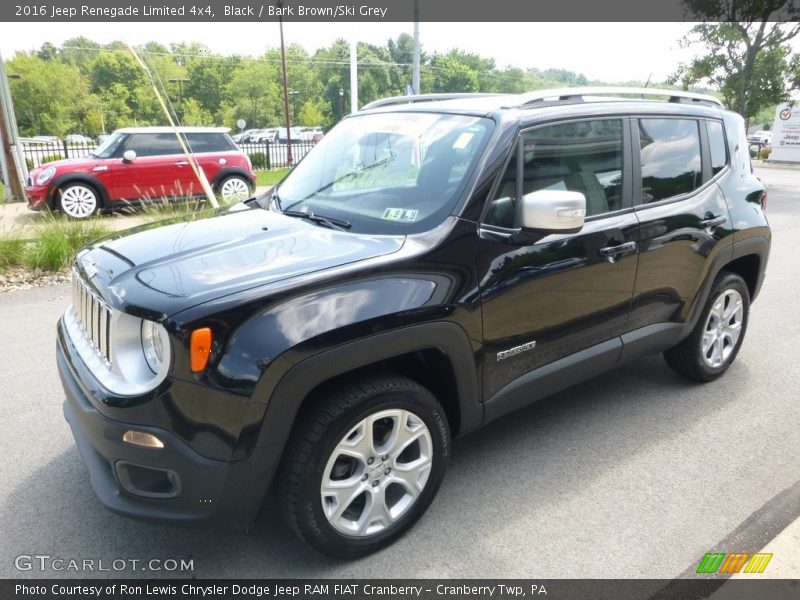 Black / Bark Brown/Ski Grey 2016 Jeep Renegade Limited 4x4