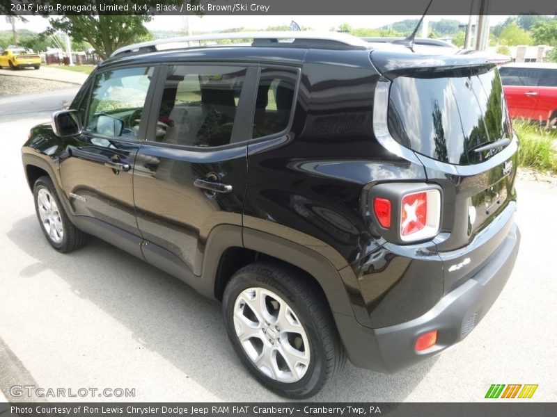 Black / Bark Brown/Ski Grey 2016 Jeep Renegade Limited 4x4