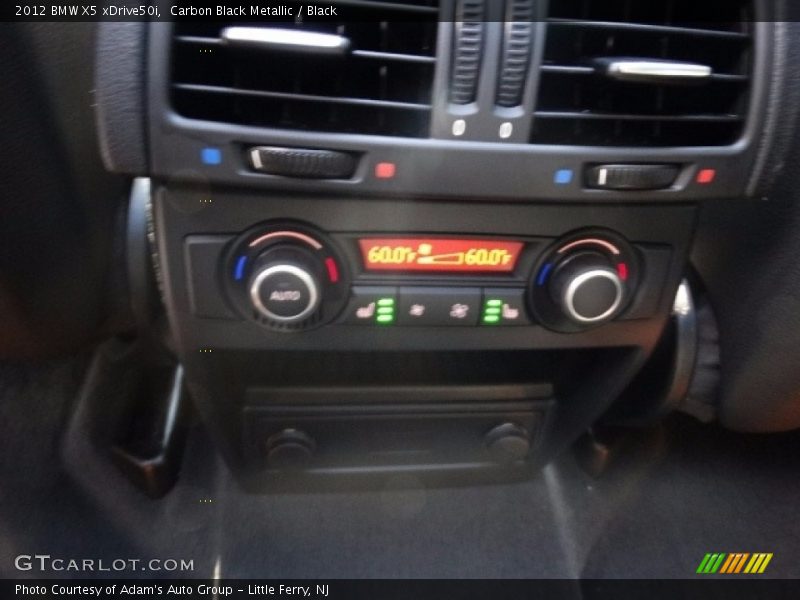 Carbon Black Metallic / Black 2012 BMW X5 xDrive50i