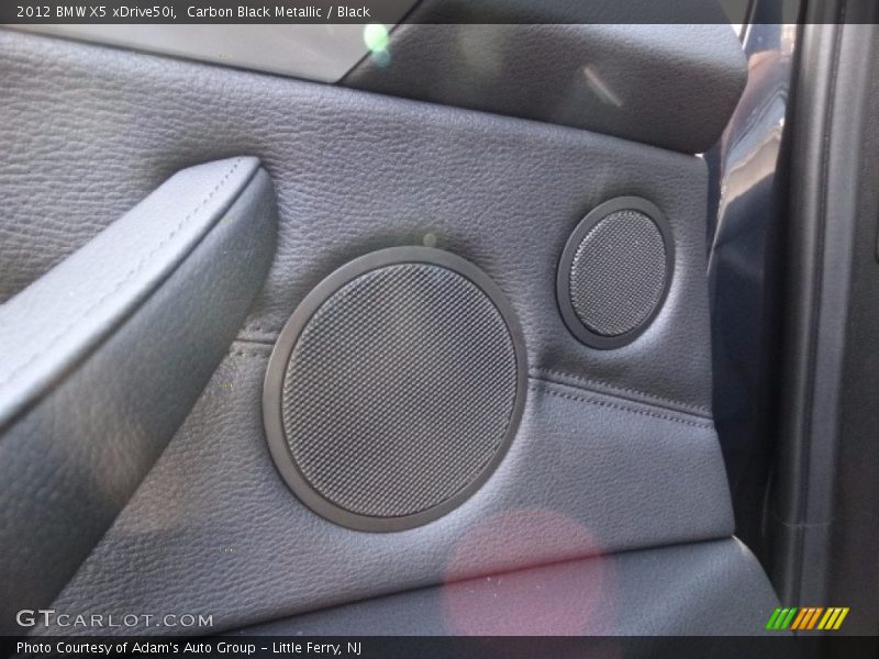 Carbon Black Metallic / Black 2012 BMW X5 xDrive50i