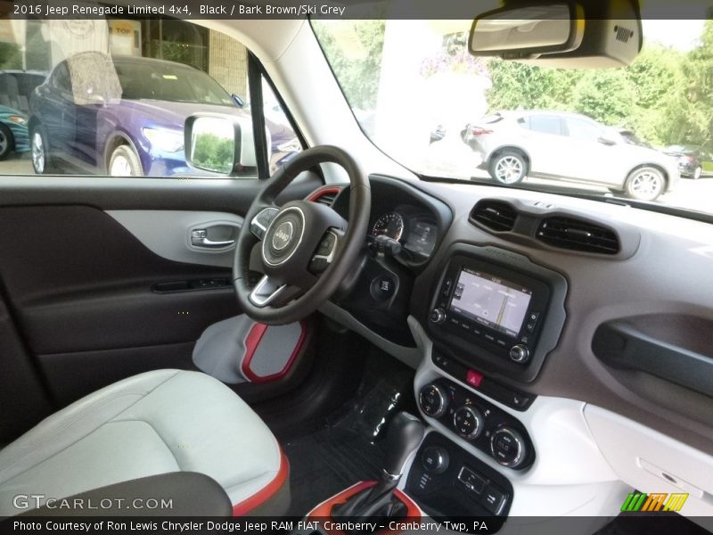 Black / Bark Brown/Ski Grey 2016 Jeep Renegade Limited 4x4