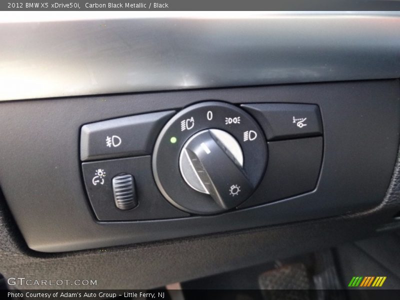Carbon Black Metallic / Black 2012 BMW X5 xDrive50i