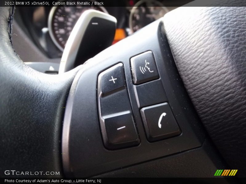 Carbon Black Metallic / Black 2012 BMW X5 xDrive50i