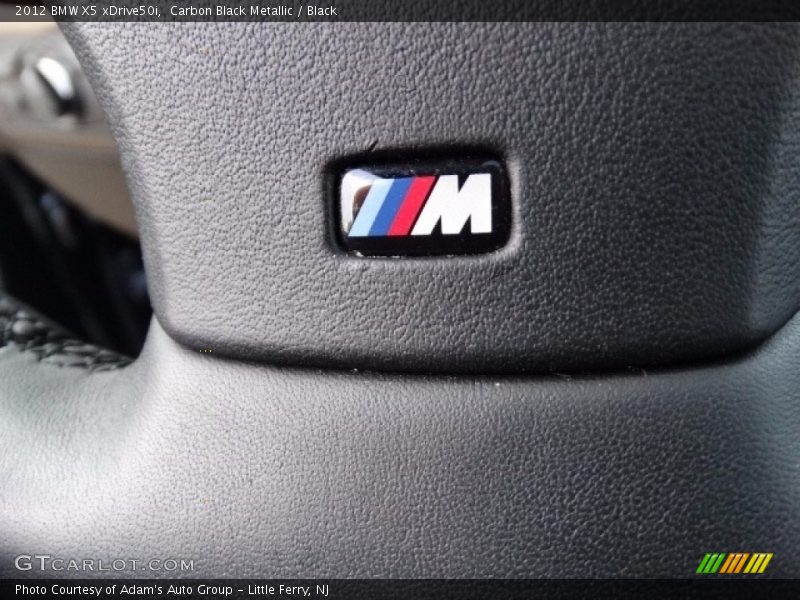 Carbon Black Metallic / Black 2012 BMW X5 xDrive50i