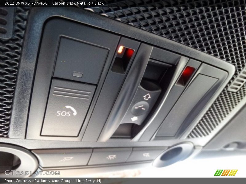 Carbon Black Metallic / Black 2012 BMW X5 xDrive50i