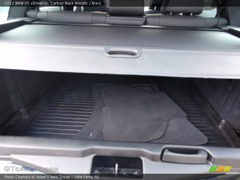 Carbon Black Metallic / Black 2012 BMW X5 xDrive50i