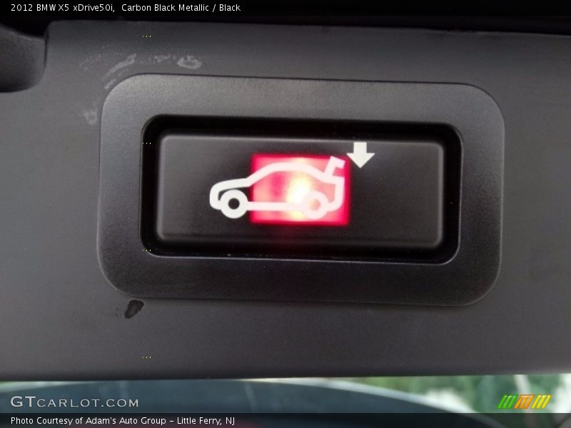 Carbon Black Metallic / Black 2012 BMW X5 xDrive50i