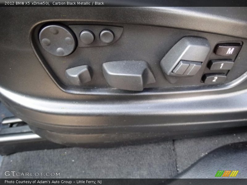 Carbon Black Metallic / Black 2012 BMW X5 xDrive50i