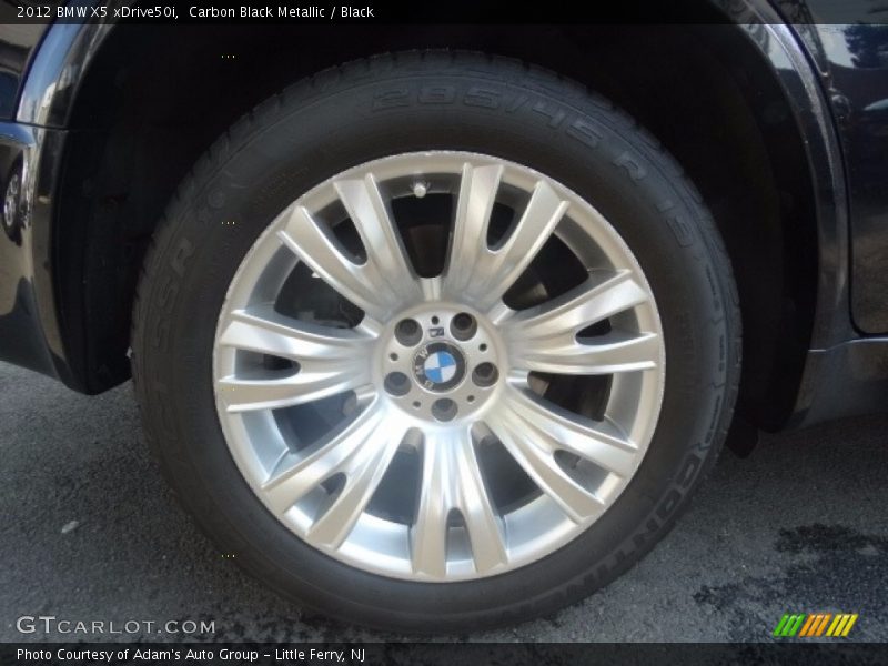 Carbon Black Metallic / Black 2012 BMW X5 xDrive50i