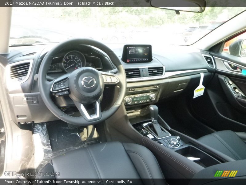 Jet Black Mica / Black 2017 Mazda MAZDA3 Touring 5 Door