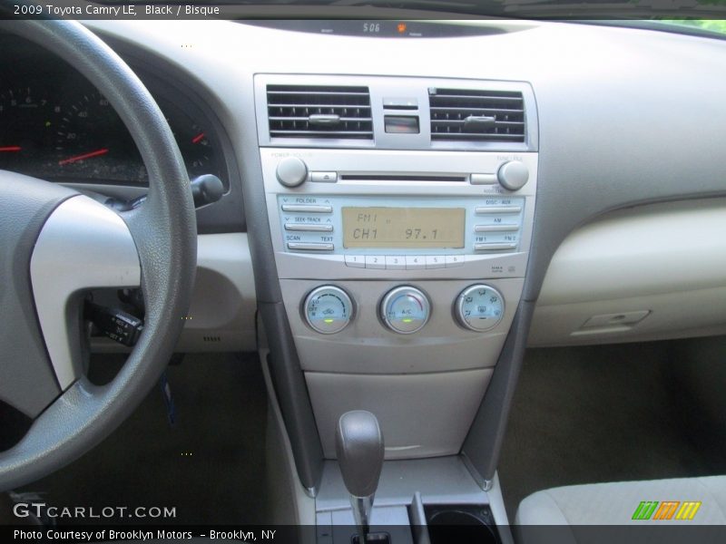 Black / Bisque 2009 Toyota Camry LE