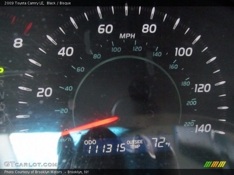 Black / Bisque 2009 Toyota Camry LE