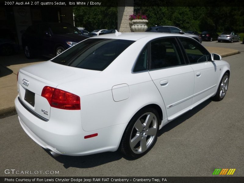 Ibis White / Ebony 2007 Audi A4 2.0T quattro Sedan