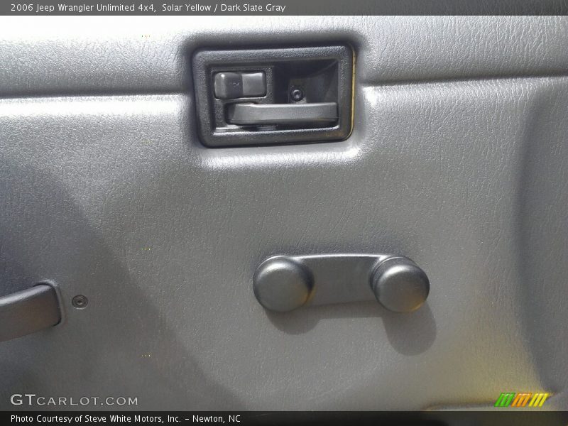 Solar Yellow / Dark Slate Gray 2006 Jeep Wrangler Unlimited 4x4