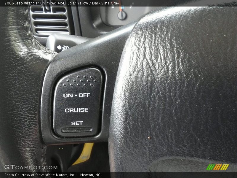 Solar Yellow / Dark Slate Gray 2006 Jeep Wrangler Unlimited 4x4