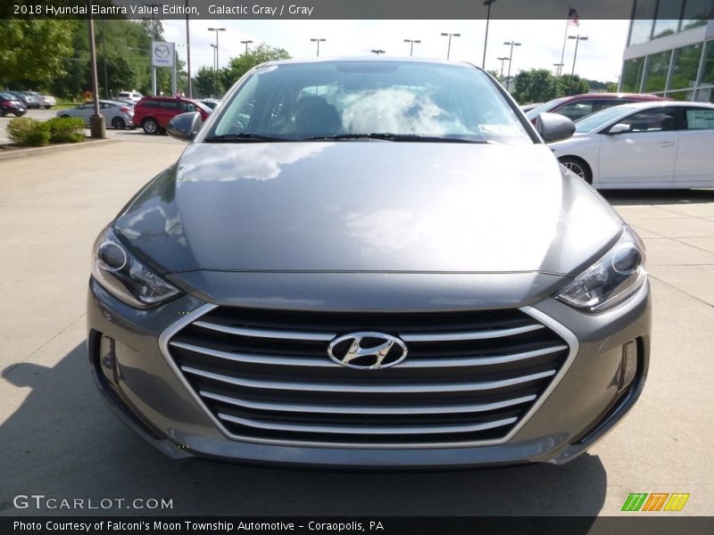 Galactic Gray / Gray 2018 Hyundai Elantra Value Edition