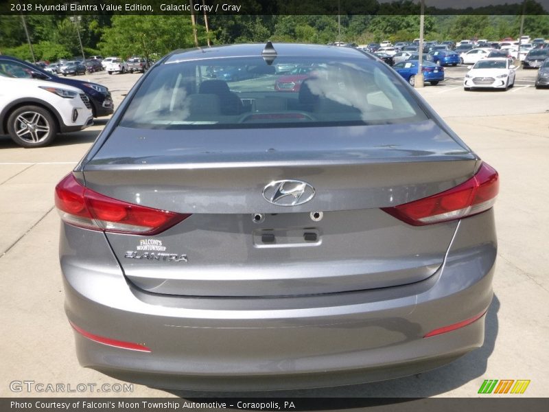 Galactic Gray / Gray 2018 Hyundai Elantra Value Edition