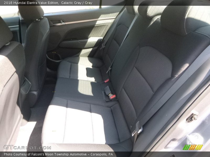 Galactic Gray / Gray 2018 Hyundai Elantra Value Edition