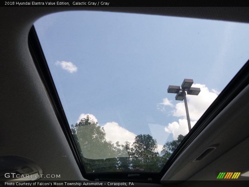 Galactic Gray / Gray 2018 Hyundai Elantra Value Edition