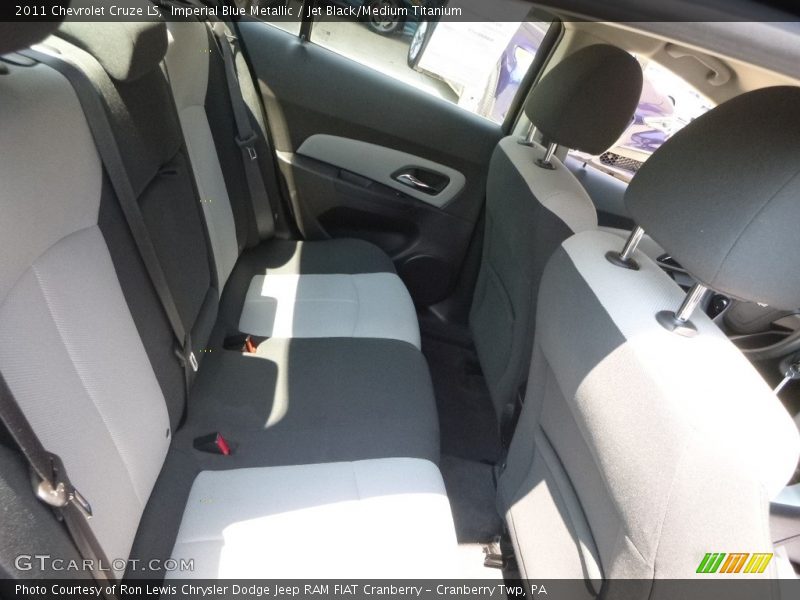 Imperial Blue Metallic / Jet Black/Medium Titanium 2011 Chevrolet Cruze LS