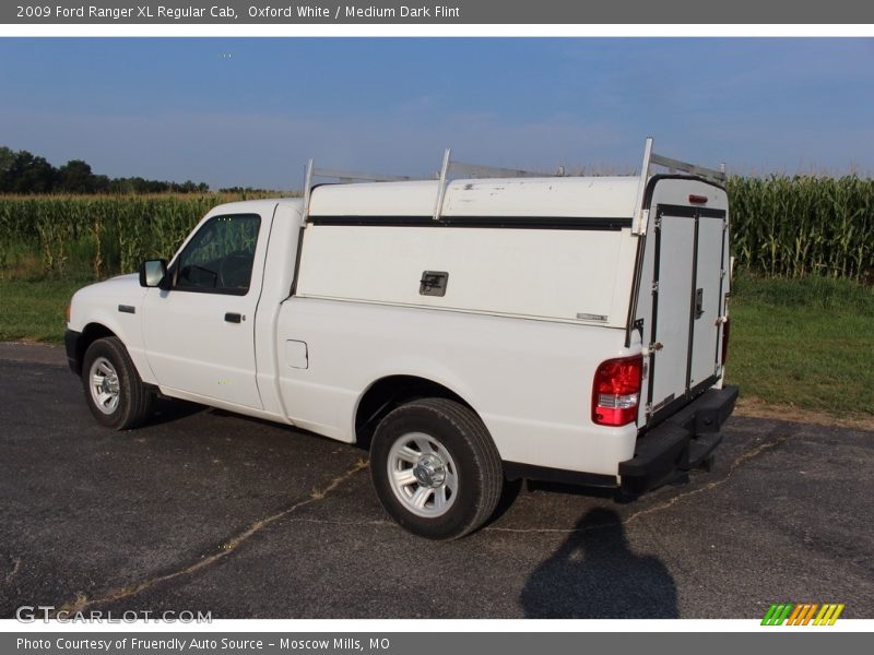 Oxford White / Medium Dark Flint 2009 Ford Ranger XL Regular Cab