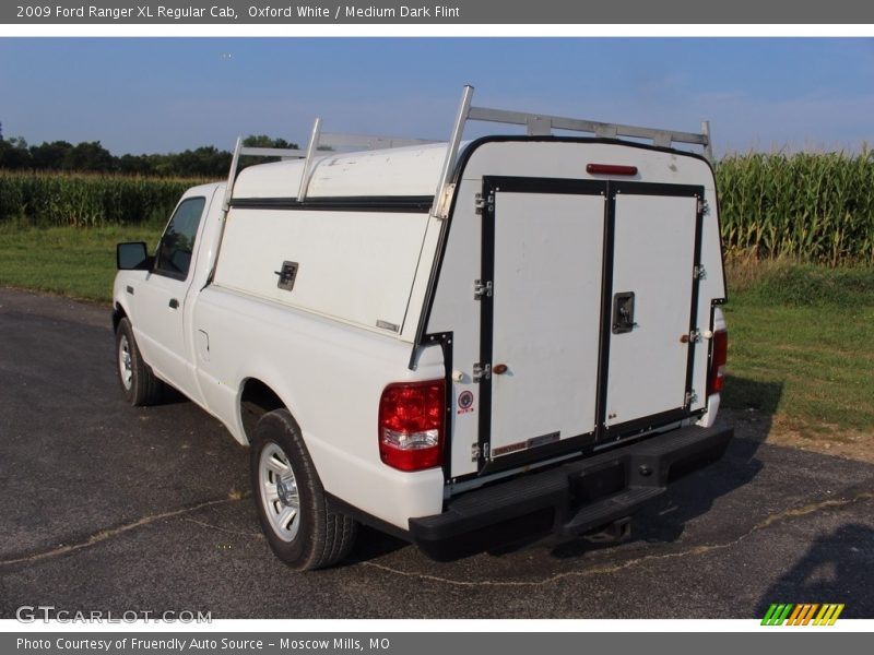 Oxford White / Medium Dark Flint 2009 Ford Ranger XL Regular Cab