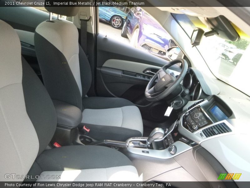 Imperial Blue Metallic / Jet Black/Medium Titanium 2011 Chevrolet Cruze LS