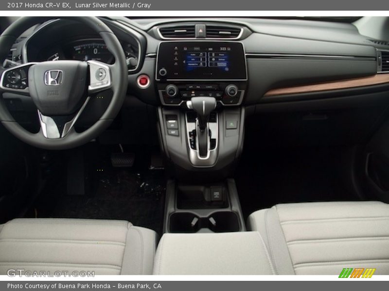 Lunar Silver Metallic / Gray 2017 Honda CR-V EX