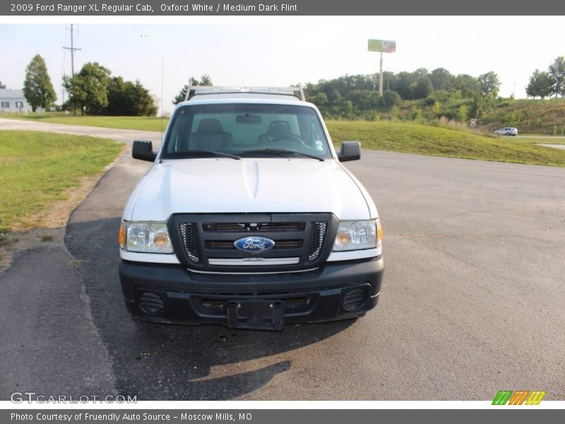 Oxford White / Medium Dark Flint 2009 Ford Ranger XL Regular Cab