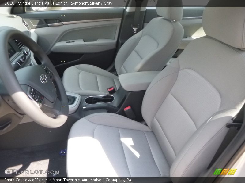 Symphony Silver / Gray 2018 Hyundai Elantra Value Edition