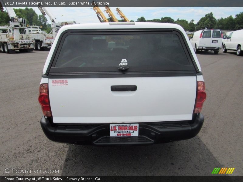 Super White / Graphite 2013 Toyota Tacoma Regular Cab